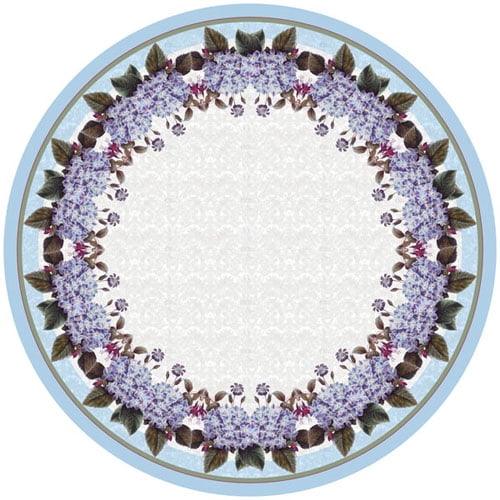 Hydrangea Round Table Cloth 58