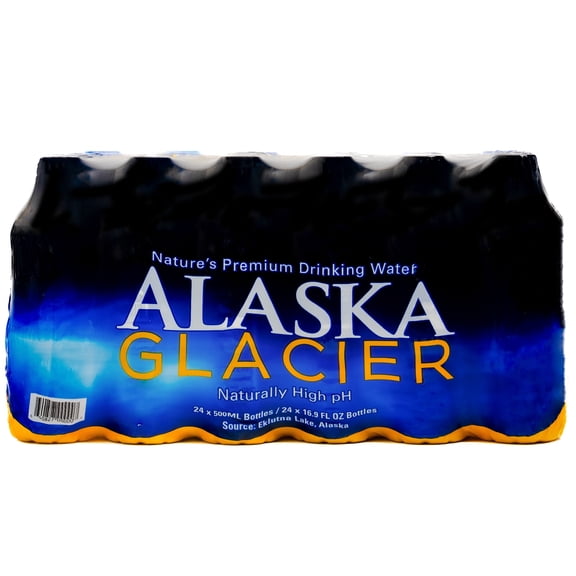 Alaska Glacier Water 500mL, 24 pack