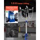 thumbnail image 2 of Gato de transmisión hidráulico VEVOR, capacidad de elevación de 1322 lb, gato de transmisión telescópico con pedal, transmisión telescópica doble, altura de elevación de 34,6 a 69,3 pulgadas, 2 of 9