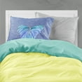 thumbnail image 2 of Carolines Treasures 8855PILLOWCASE Butterfly on Slate Blue Fabric Standard Pillowcase Standard multicolor, 2 of 2