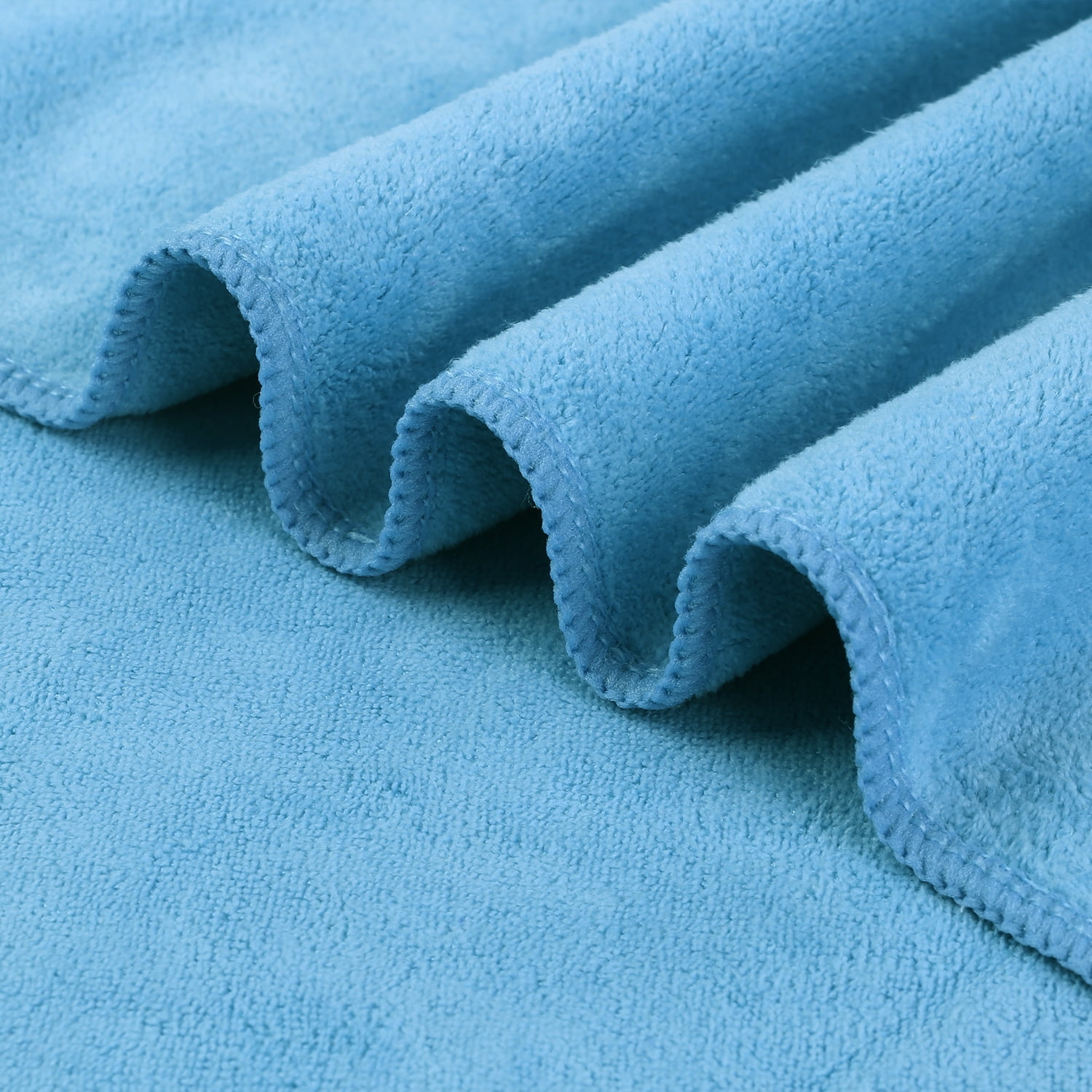 JML Bath Towel Set 2 Pack (30" x 60") - Extra Absorbent, Fast Drying, Aquamarine Microfiber Towels