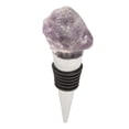 thumbnail image 2 of Tapón de botella de vino compacto, reutilizable, práctico y decorativo, con piedras preciosas, para fiestas y hogar, color morado, 2 of 14
