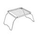 thumbnail image 2 of Estufa Plegable Portátil de Acero Inoxidable con Rejilla para Parrilla: Soporte para Barbacoa, Rejilla para Ollas y Bandeja para Cocinar, Ideal para Picnics y Viajes., 2 of 7