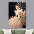 thumbnail image 2 of wall26 Canvas Print Wall Art Portrait of Sonja Knips, 1889 Gustav Klimt Classic Illustrations Fine Art Decorative Vintage Colorful Historic Multicolor Retro for Living Room, Bedroom, Office - 12&quot, 2 of 5