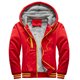thumbnail image 3 of 2022 Nuevas sudaderas con capucha para hombre, de invierno, gruesas y cálidas, con forro polar y cremallera, abrigo con capucha para hombre, ropa deportiva, ropa de calle para hombre, chándal, sudader, 3 of 5
