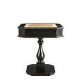 thumbnail image 5 of Newboti Furniture Black Finish Reversible Chess Checker Game Table w/Game Tray (Chess Fingures Not Included) 42864, 5 of 10