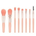 thumbnail image 2 of Kokovifyves Makeup Brushes Kit Set 8 Mini Macaron Makeup Brush Set Eye Shadow Blush Portable Full Set of Soft Hair Round Concealer Eyeliner Beauty, 2 of 9