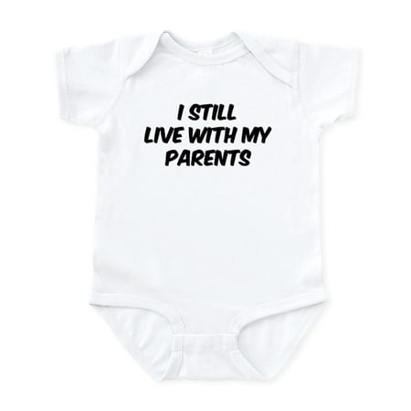 

CafePress - I Still Live With My Parents Infant Bodysuit - Baby Light Bodysuit Size Newborn - 24 Months