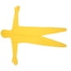 thumbnail image 4 of Traje de cuerpo entero de tejido elástico para fotografía Chromakey, traje de efectos especiales para grabación de vídeo, color amarillo, 160 cm, 4 of 12
