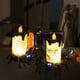 thumbnail image 4 of pstuiky Accesorios de disfraces de Halloween luces de Andle luces de calabaza decoración de festival de fantasmas y terror luces de velas electrónicas, 4 of 6