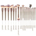 thumbnail image 5 of 1 pieza de pinceles de maquillaje profesionales, suaves y esponjosos, para sombras de ojos, pestañas, rubor, resaltado, mezcla de cosméticos, herramientas de belleza, 5 of 5