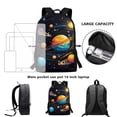 thumbnail image 6 of Yuyamidu Planet Backpacks for 5 Years Old Boys School Bookbags, Primary School Kids School Bags for Boys Lightweight Shoulder Bags with Two Side Pockets, 6 of 6