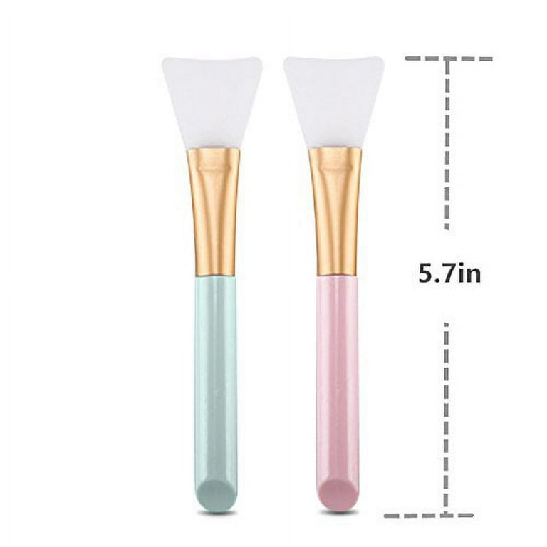 Mask Beauty Tool, Silicone Brushes Cosmetic Scrapers Upgraded Silicone  Brushes Soft Applicator For Mud Clay Charcoal Mixed Mask Pink 7pcs
