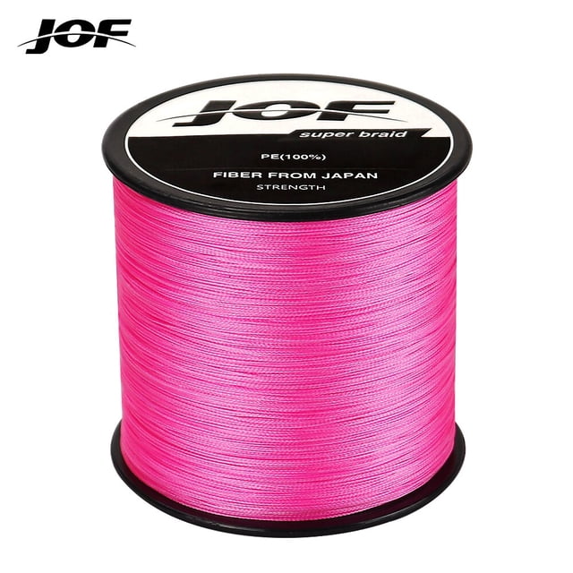 JOF 4 hilos de hilo de pescar trenzado multifilamento 300M 500M 1000M pesca de carpa alambre trenzado japonés accesorios de pesca línea Pe Tan Jianjun unisex