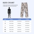 thumbnail image 4 of Hirioo Cartoon Bear Brown for Men's PJ Pajama Pants Sleep Pants Men's Home Trousers with Pockets,S-3XL-Large, 4 of 6
