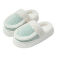 thumbnail image 2 of Weloille Women's Thermal Slippers Soft And Comfortable Furry Warm Fleece Lined Slippers With Non-slip Grippers, Women's Home Bedroom Slippers, 2 of 8
