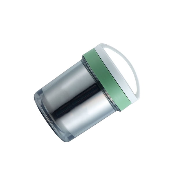 Yuarrent Taza termo de gran capacidad de 400ml, taza aislante de acero inoxidable antiescaldado, buen sellado con cuchara para oficina, escuela, Camping Mostrada Numero 3 Yuarrent HA027611-03