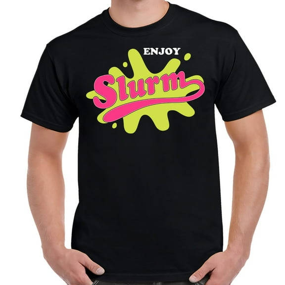 Enjoy Slurm Logo Adult Shirt-XXXXXL