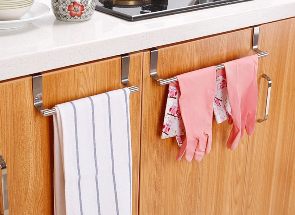 Casewin Kitchen Towel Holder, over Towel Bar Rack