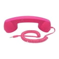 thumbnail image 2 of TISHITA Handset, 3.5mm Mobile Receiver for Cell - Rose Red, 2 of 8