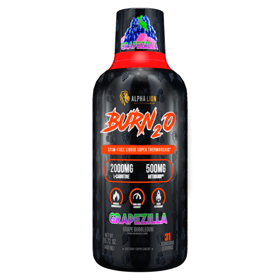 Alpha Lion Superhuman Scorch Zero Calorie Liquid Shot (31 Servings) (Grapezilla)