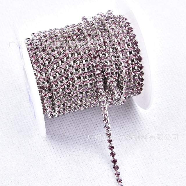 Langgg Chaîne en Diamant Rare pour Griffes en Verre et Eau