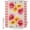 Red, variant on Yellow Pink Daisy Shower Curtain for Bathroom, Rustic Farmhouse Red Buffalo Plaid Waterproof Cloth Fabric Bathroom Accessories Set with 12 Rust Proof Plastic Hooks, 72"x96"