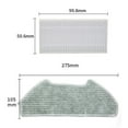 thumbnail image 4 of BUYISI For Bobsweep For Dustin Accessories Brush Filter Mop Cloth Dust Bag A, 4 of 5