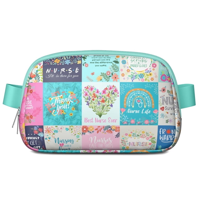 Sac Banane Ethnique – Design Rétro Coloré, Rangement Multifonction pour la Randonnée, le Jogging et les Loisirs