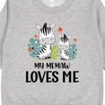 thumbnail image 3 of Inktastic Zebra My Memaw Loves Me Toddler Sweatshirt, 3 of 4