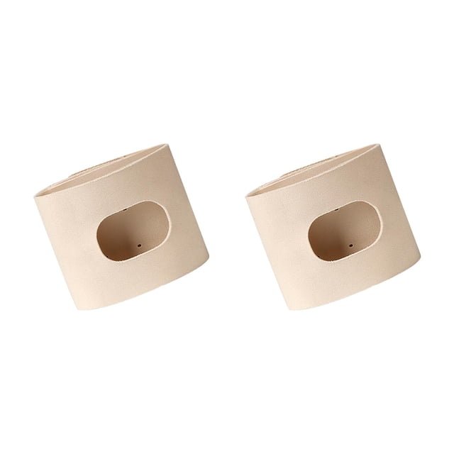 2 piezas muñequera corta muñequera muñequera soporte envoltura mano muñeca para deportes Color de piel Yuyangstore muñequera