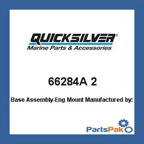 New Mercury Mercruiser Quicksilver Oem Part # 66284A 2 Base Assy-Eng Mt