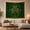 Celtic Shamrock, variant on Celtic Shamrock with Gold Knots on Dark Green, Mystical Folk Art for Celtic Decor Enthusiasts, Irish Wall Art Decor, St. Patrick's Day Gift, Tapestry Wall Hanging for Living Room and Bedroom