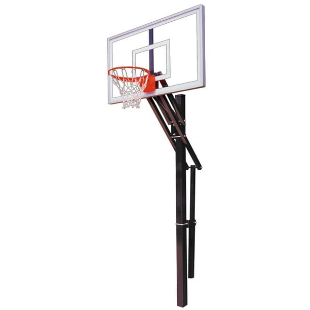 First Team Slam Nitro InGround Basketball Hoop with 60 Inch Glass