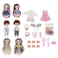 thumbnail image 1 of Doll Body 3D Big Eyes Realistic Eyelash Girl Dolls con caja Cumpleaños estilo 4 Zulema muñeca bjd cuerpo de niña, 1 of 8