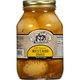 Amish Wedding Natural Pickled Mustard Eggs, 32 oz jar