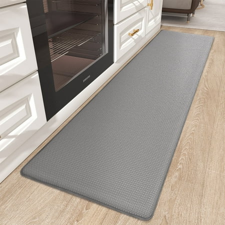 Condition photo showing Good Condition for PABUBE Kitchen Rug  Anti Fatigue Mat for Kitchen  Non Skid Kitchen Floor Mat  Kitchen Rug or Mat Washable  24 x 87   Gray