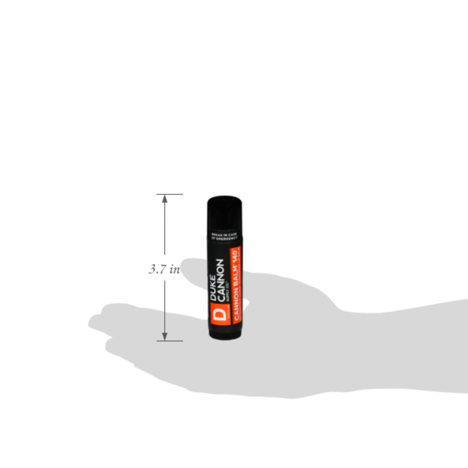 Duke Cannon Cannon Balm 140-Degree Tactical Lip Balm for Men, SPF 30, 0.56 oz