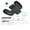 black, variant on erfcxs Charging Handle Grip Controller Charger Dock Holder for Nintendo Switch Joy-Con