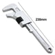 thumbnail image 4 of - Llave de Cremallera - 105.230 - Gran Abertura 60 Mm - Longitud 230 Mm - Llave Robusta - Para Trabajos Pesados - Llave Fontanero, Construcción, Agricultura, Constr, 4 of 5