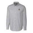 thumbnail image 2 of Men's Cutter & Buck Charcoal Louisville Cardinals Vault Big & Tall Oxford Stripe Long Sleeve Button-Down Shirt, 2 of 3