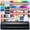 Black Cameo 5 Alpha w/ Advanced Blade Pack, 38 Oracal Sheets, HTV, variant on Silhouette Pink Cameo 5α Alpha w/ 64 Oracal Vinyl Sheets, Blades, Tools, Guides