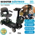 thumbnail image 4 of Scooter Eléctrico Infinity Plegable Desarmable PE0601B Soporta 150kg, 4 of 9