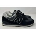 thumbnail image 3 of NEW BALANCE MEN'S 574 CLASSIC ATHLETIC SHOES TIE UP BLACK SIZE 12, 3 of 6