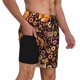 thumbnail image 2 of Fotbe Woodland Creatures Floral Traje de Baño para Hombre – Shorts de Natación de Secado Rápido con Forro y Bolsillos-Medium, 2 of 6