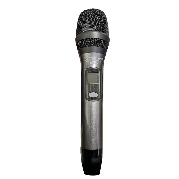 Micrófono Krieg KM-24DI inalambrico digital mano UHF 16 ch
