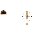 thumbnail image 1 of Sofá Miniatura, Sillón Individual, Modelo DIY, Accesorio, Mueble, Habitación, Micropaisaje, Regalo, Decoración, Reloj De Pared, Adorno Acrílico, Números Romanos Grandes, Silencioso,, 1 of 8