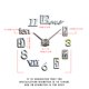 thumbnail image 4 of Reloj de pared digital de bajo ruido de bricolaje Reloj colgante a prueba de herrumbre de metal para sala de estar Oficina sidaley HA001632-02B, 4 of 6