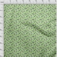 thumbnail image 4 of oneOone Viscose Chiffon Light Green Fabric Autumn Craft Projects Decor Fabric Printed By The Yard 42 Inch Wide, 4 of 4