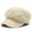 Beige, variant on Fashion Women Military Hat Autumn Winter Sailor Hats Ladies Beret Caps Flat Top Captain Cap Travel Cadet Octagonal Hat Girls Hat